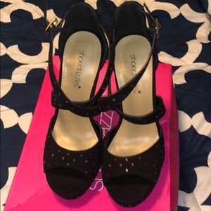 Gorgeous rhinestone heels